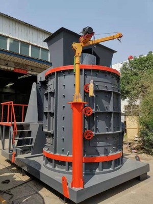 2000 移動式立軸制砂機改變固定制砂方式滿足不同用戶需求