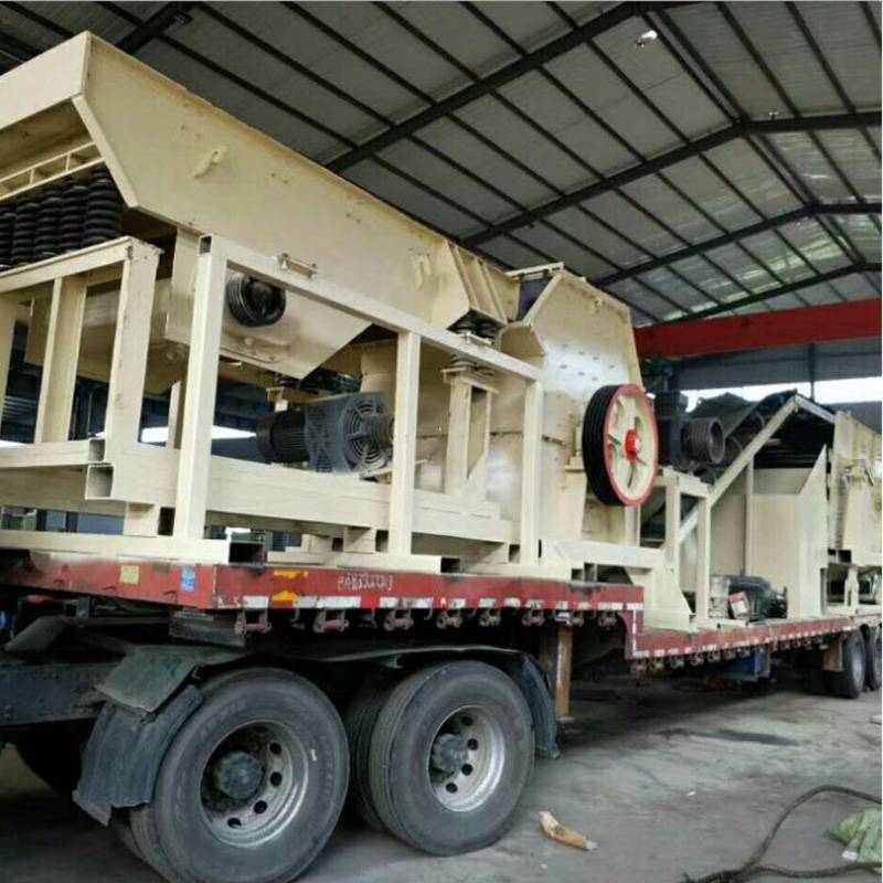 【賺錢(qián)項(xiàng)目 移動(dòng)式河卵石制砂機(jī)